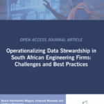 ASOCSA Papers | 2025 | Operationalizing Data Stewardship in South African Engineering Firms: Challenges and Best Practices
