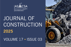 Journal of Construction Vol 17 Issue 03 Now Published | ASOCSA NEWS