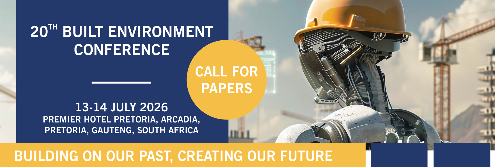 20th Built Environment Conference | July 2026 | Premier Hotel Pretoria
