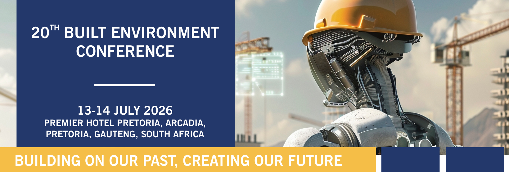 20th Built Environment Conference | July 2026 | Premier Hotel Pretoria