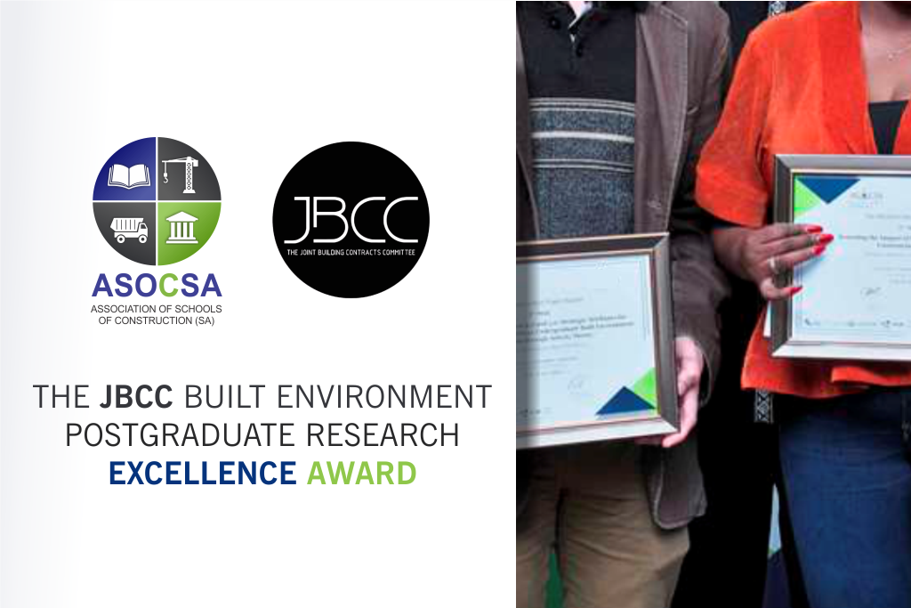 The JBCC Postgraduate Research Excellence Award | 20th BEC